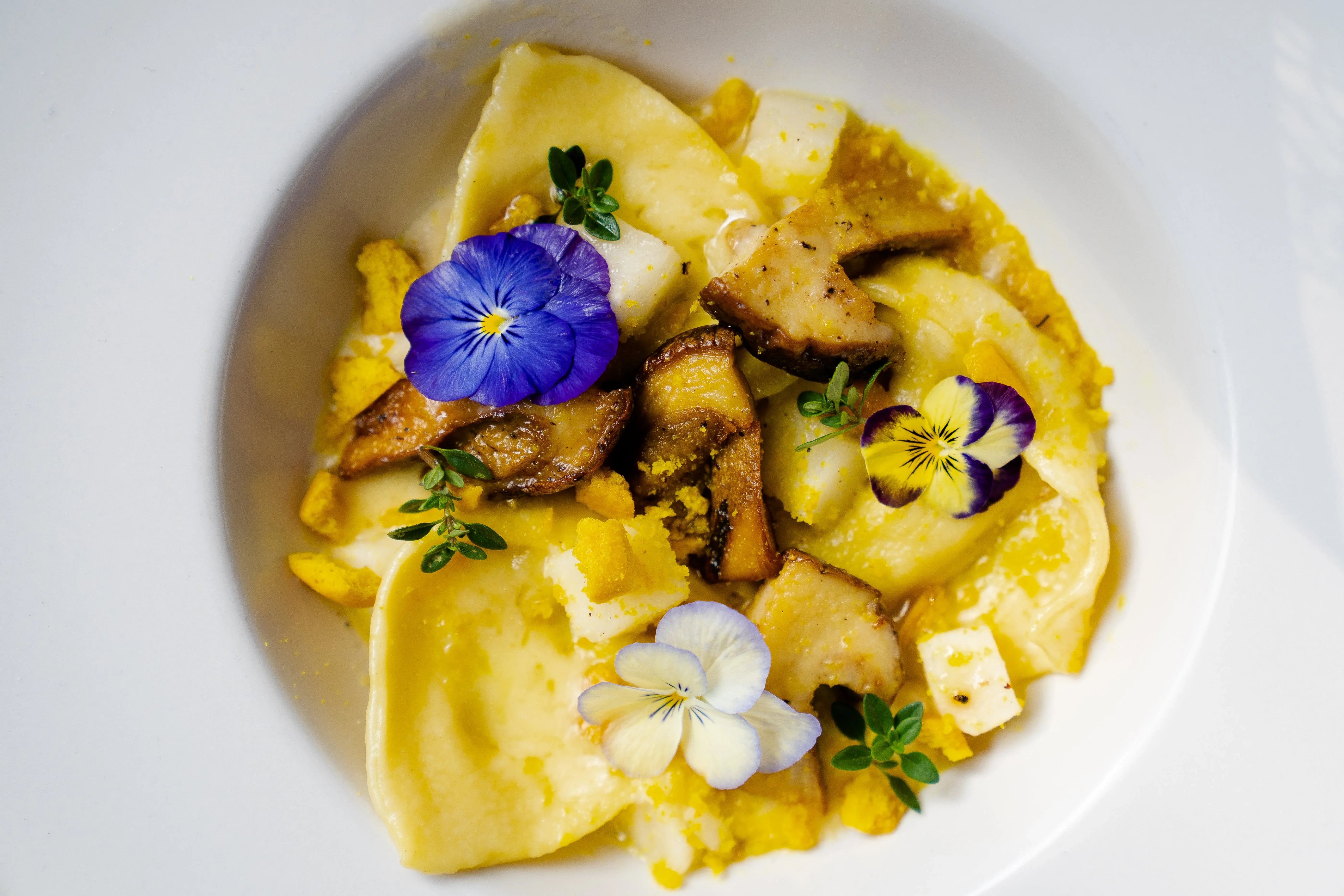 Tortelloni con Ripieno di Funghi e Caprino | Ricetta Autunnale con Crema di Pinoli - Matt. Nutre il tuo benessere