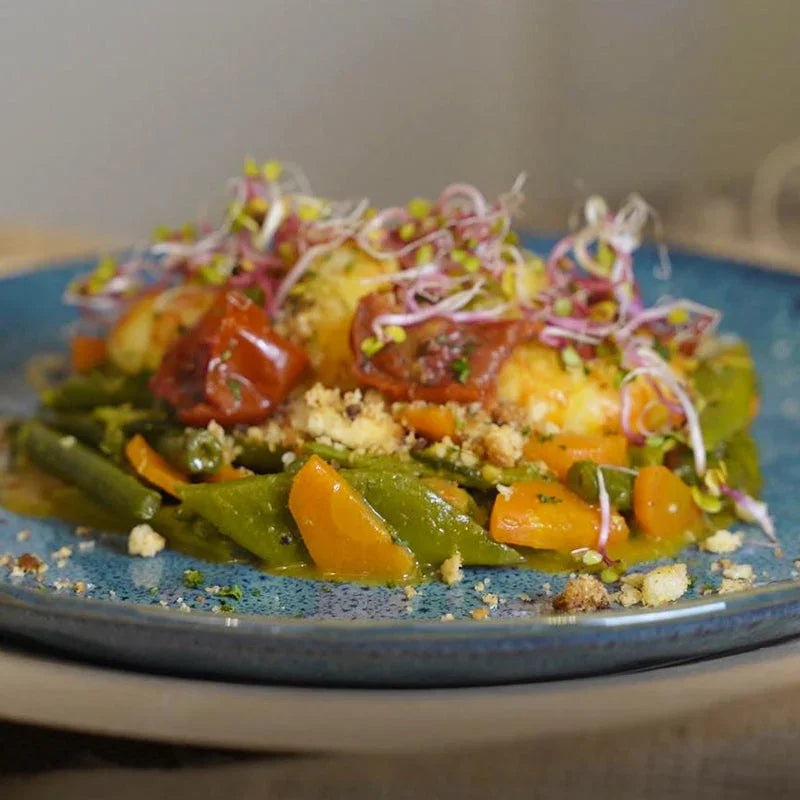 Piatto Thai con Gamberi | Ricetta Esotica con Riso Basmati e Verdure | Matt