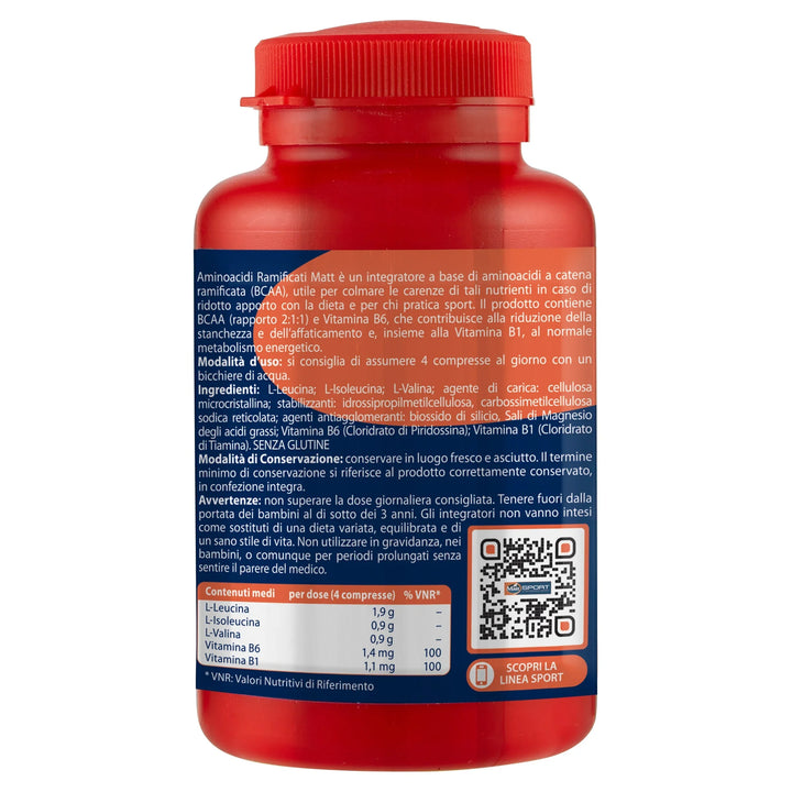 Aminoacidi Ramificati - Matt. Nutre il tuo benessere