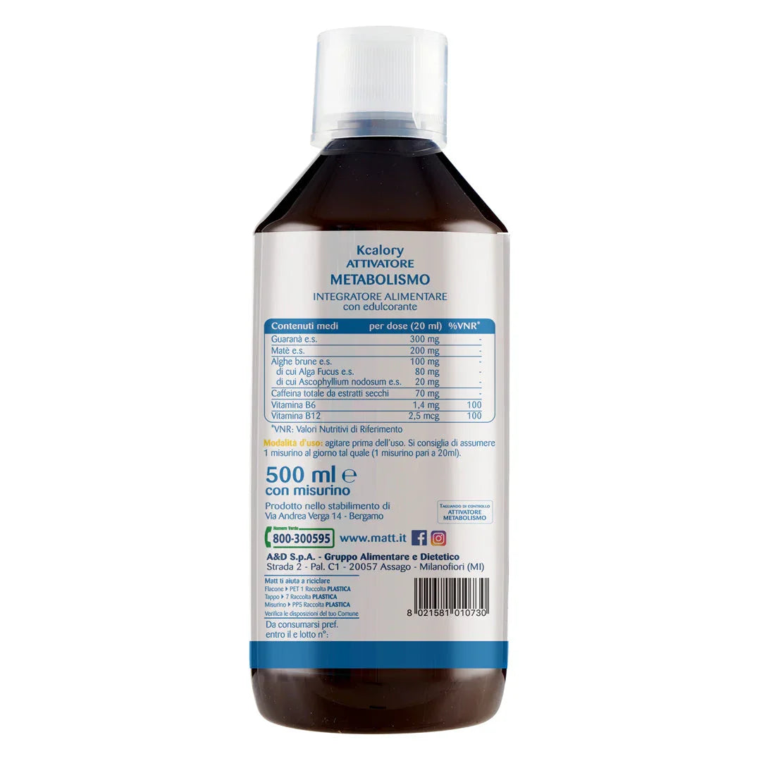 Kcalory Attivatore Metabolismo - Matt. Nutre il tuo benessere