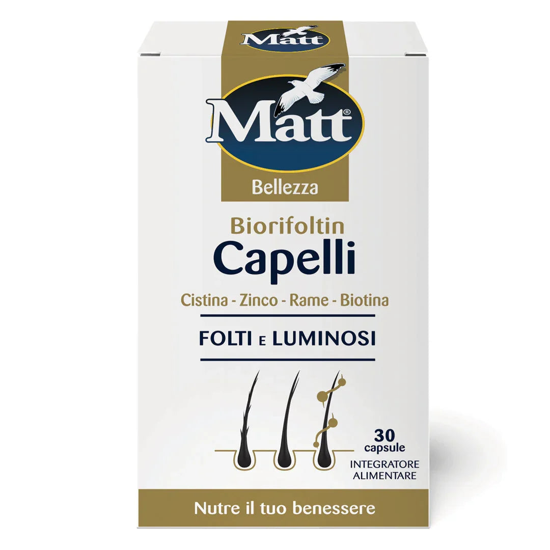 Biorifoltin Capelli - Matt. Nutre il tuo benessere