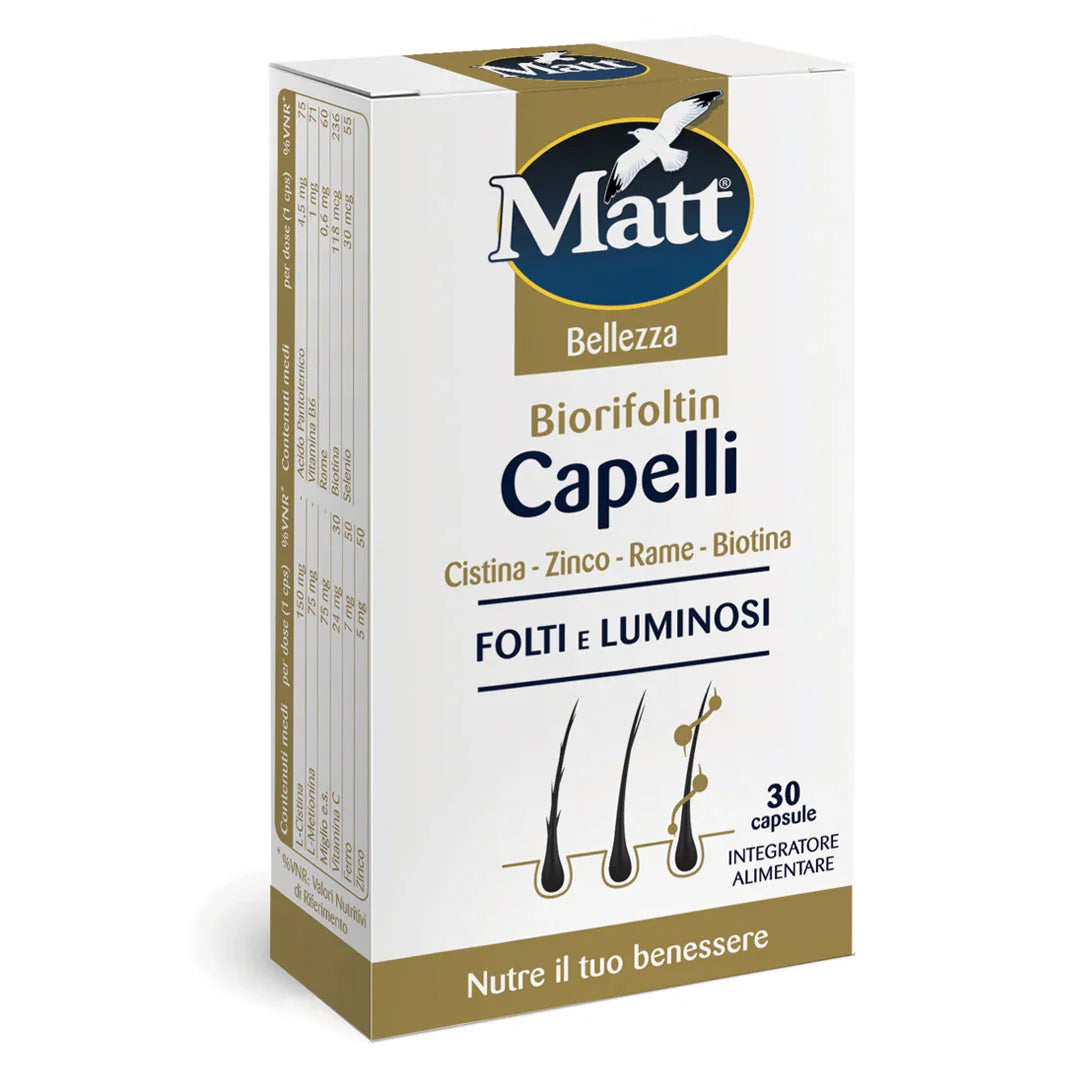 Biorifoltin Capelli - Matt. Nutre il tuo benessere