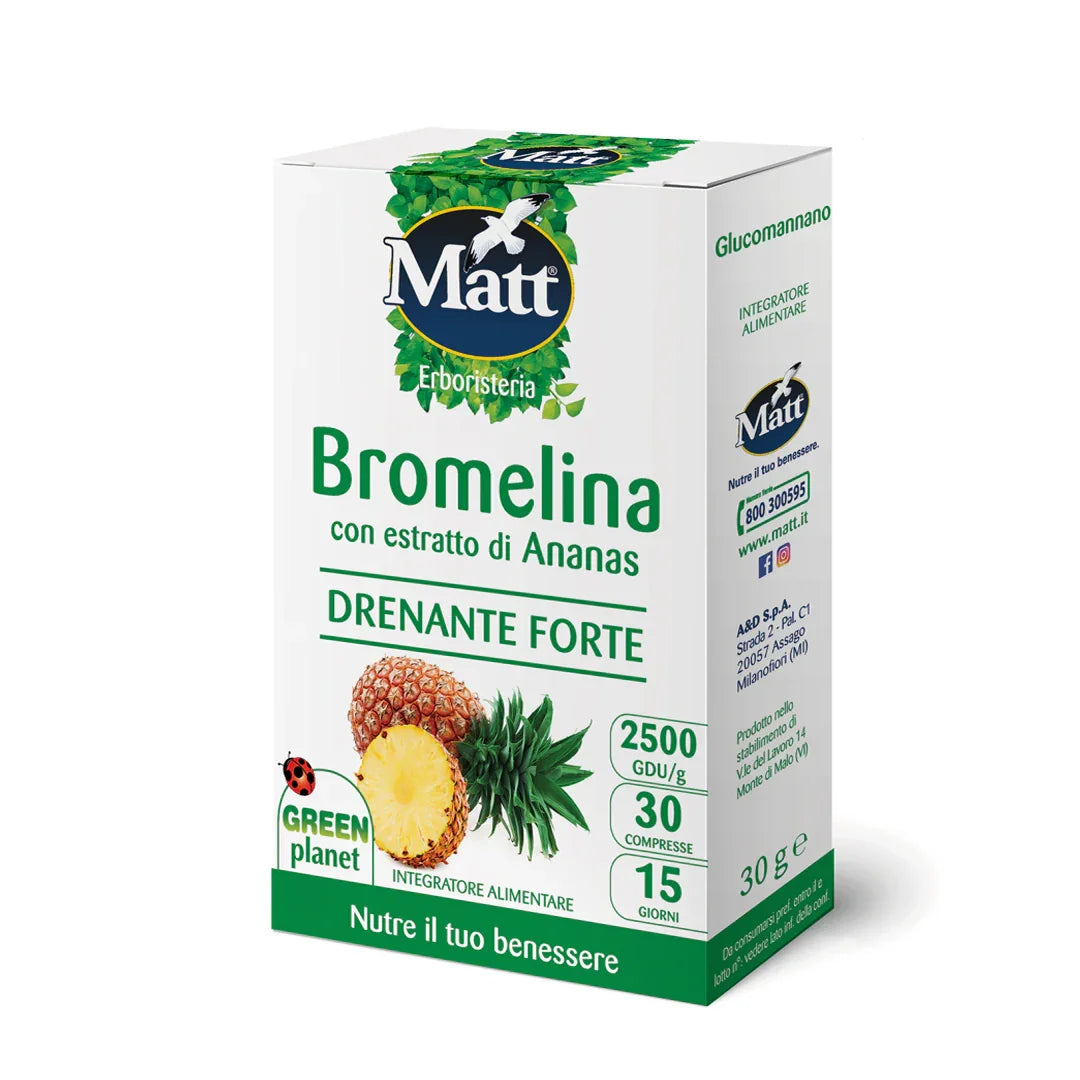 Bromelina - Matt. Nutre il tuo benessere