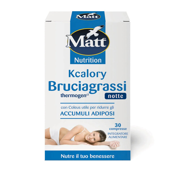 KCalory Bruciagrassi thermogen Notte - Matt. Nutre il tuo benessere