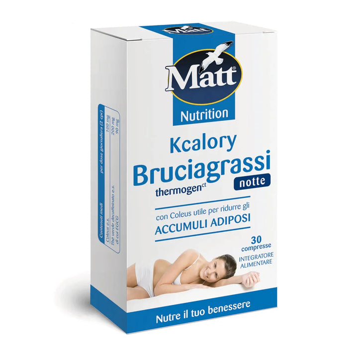 KCalory Bruciagrassi thermogen Notte - Matt. Nutre il tuo benessere