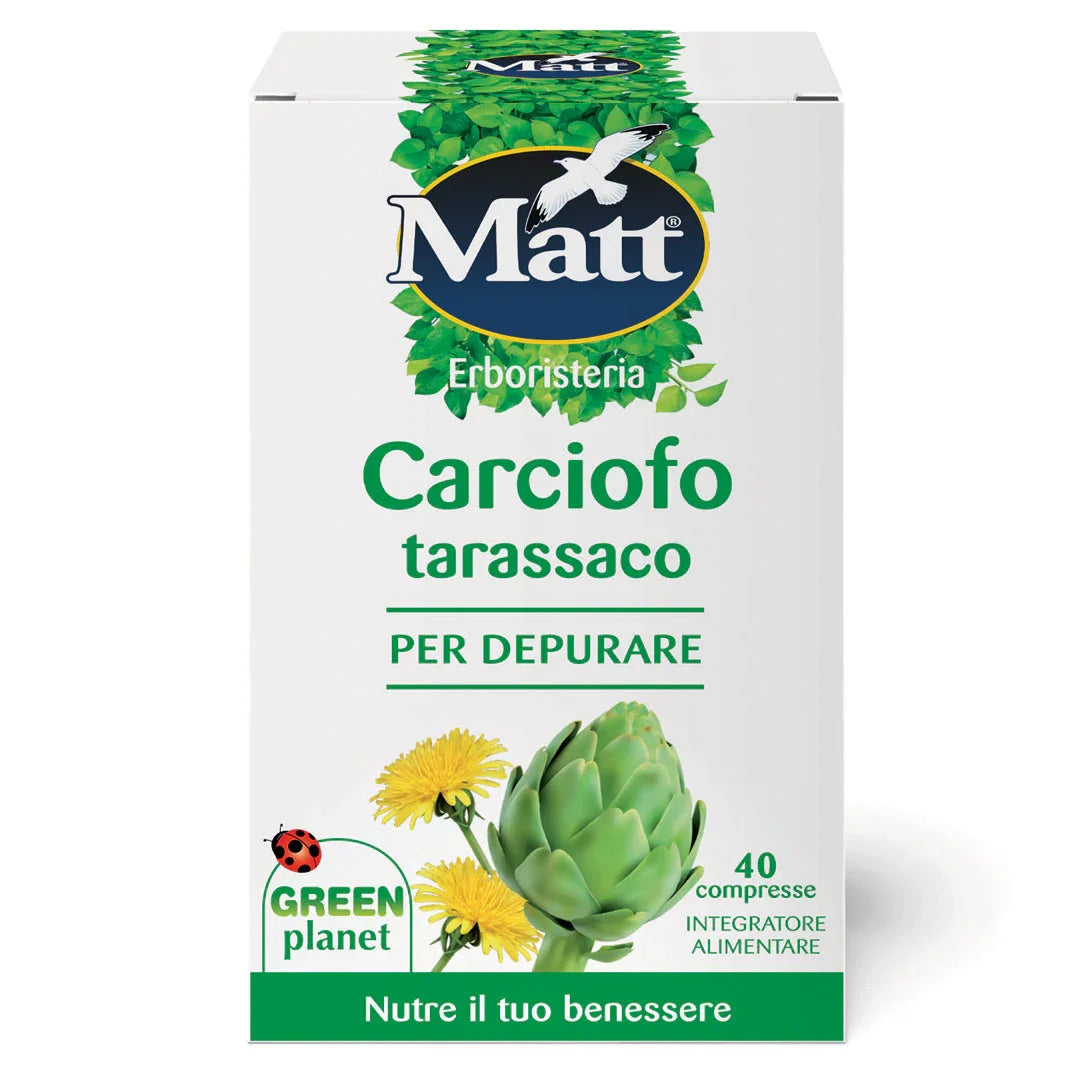 Carciofo tarassaco - Matt. Nutre il tuo benessere