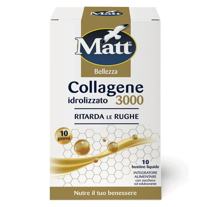 Collagene idrolizzato 3000 - Matt. Nutre il tuo benessere