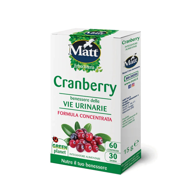 Cranberry - Matt. Nutre il tuo benessere