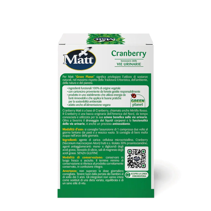Cranberry - Matt. Nutre il tuo benessere