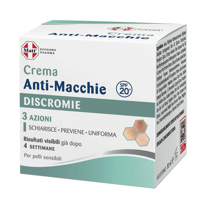 Crema anti-macchie - Matt. Nutre il tuo benessere