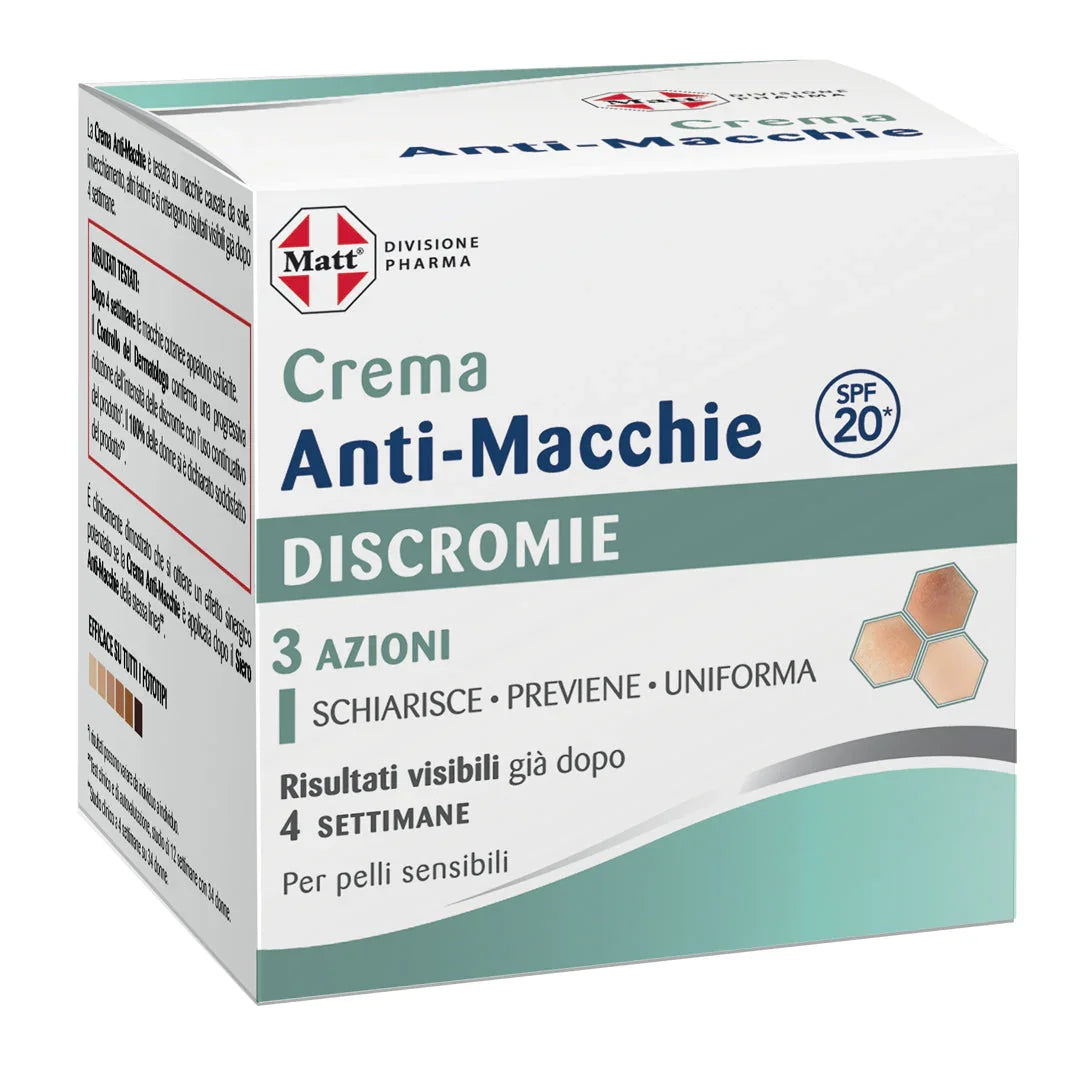 Crema anti-macchie - Matt. Nutre il tuo benessere