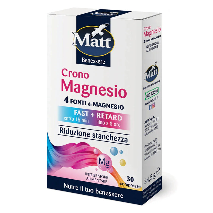 Crono Magnesio - Matt. Nutre il tuo benessere
