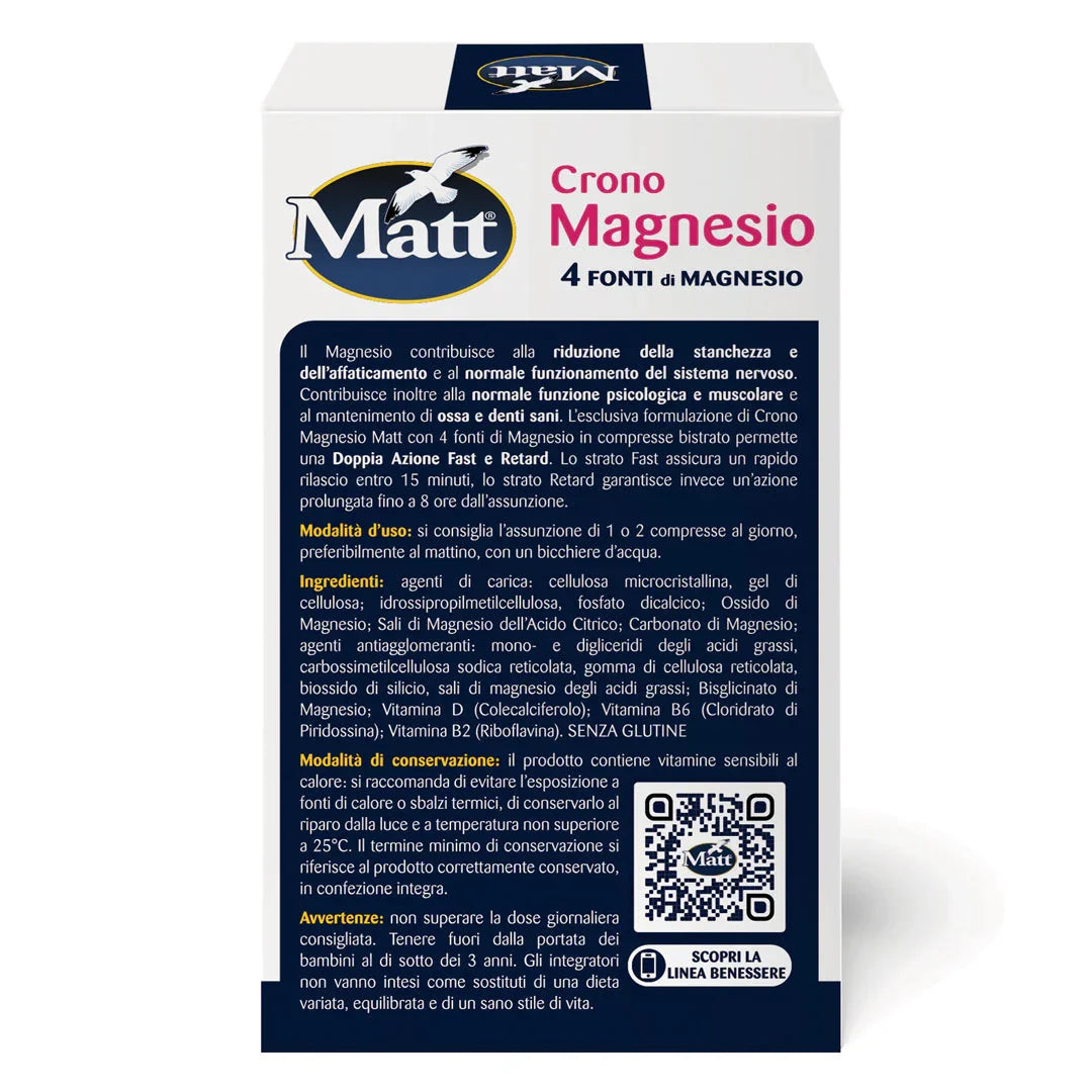 Crono Magnesio - Matt. Nutre il tuo benessere
