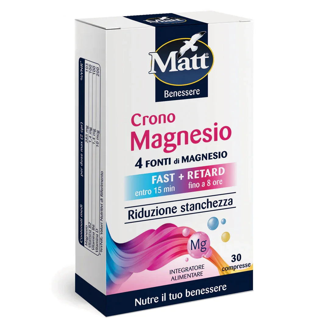 Crono Magnesio - Matt. Nutre il tuo benessere