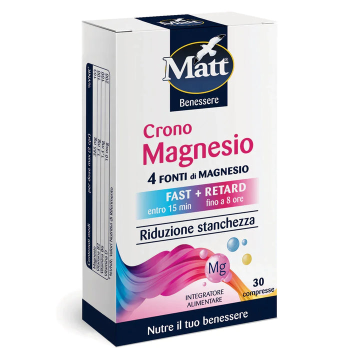 Crono Magnesio - Matt. Nutre il tuo benessere