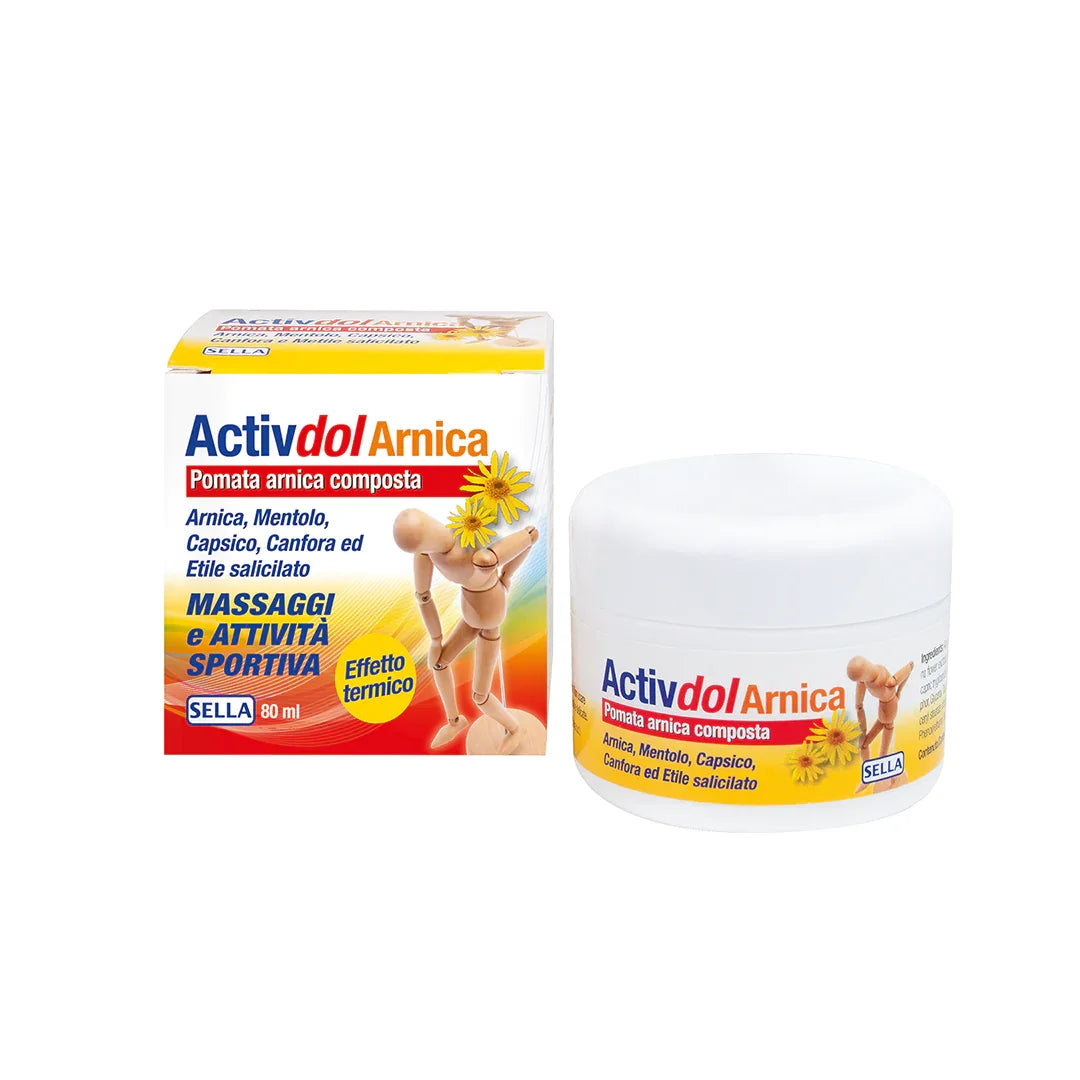 ActivDol Arnica Pomata - Matt. Nutre il tuo benessere