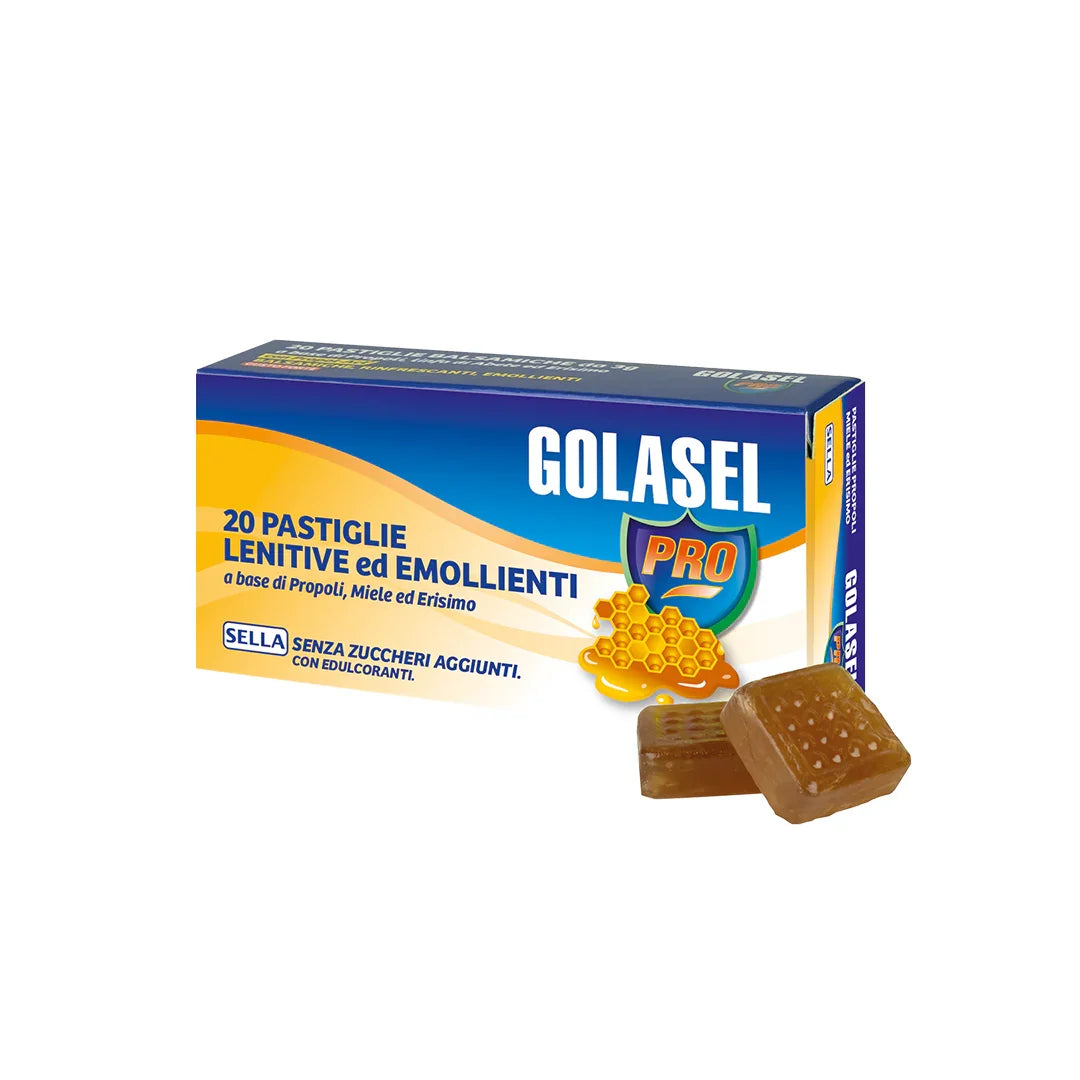 Golasel Pro Pastiglie balsamiche Propoli - Miele - Matt. Nutre il tuo benessere