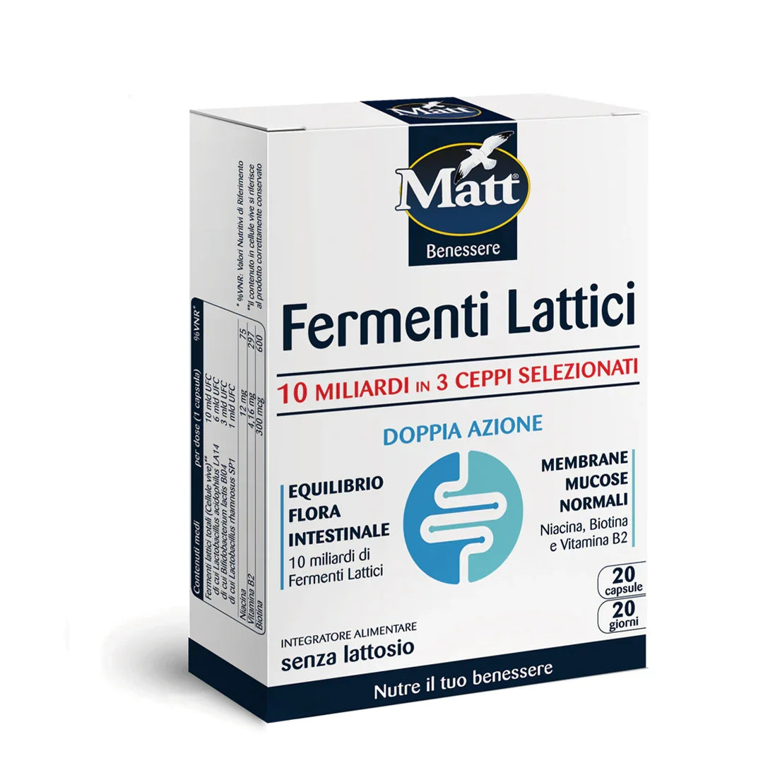 Fermenti Lattici capsule - Matt. Nutre il tuo benessere