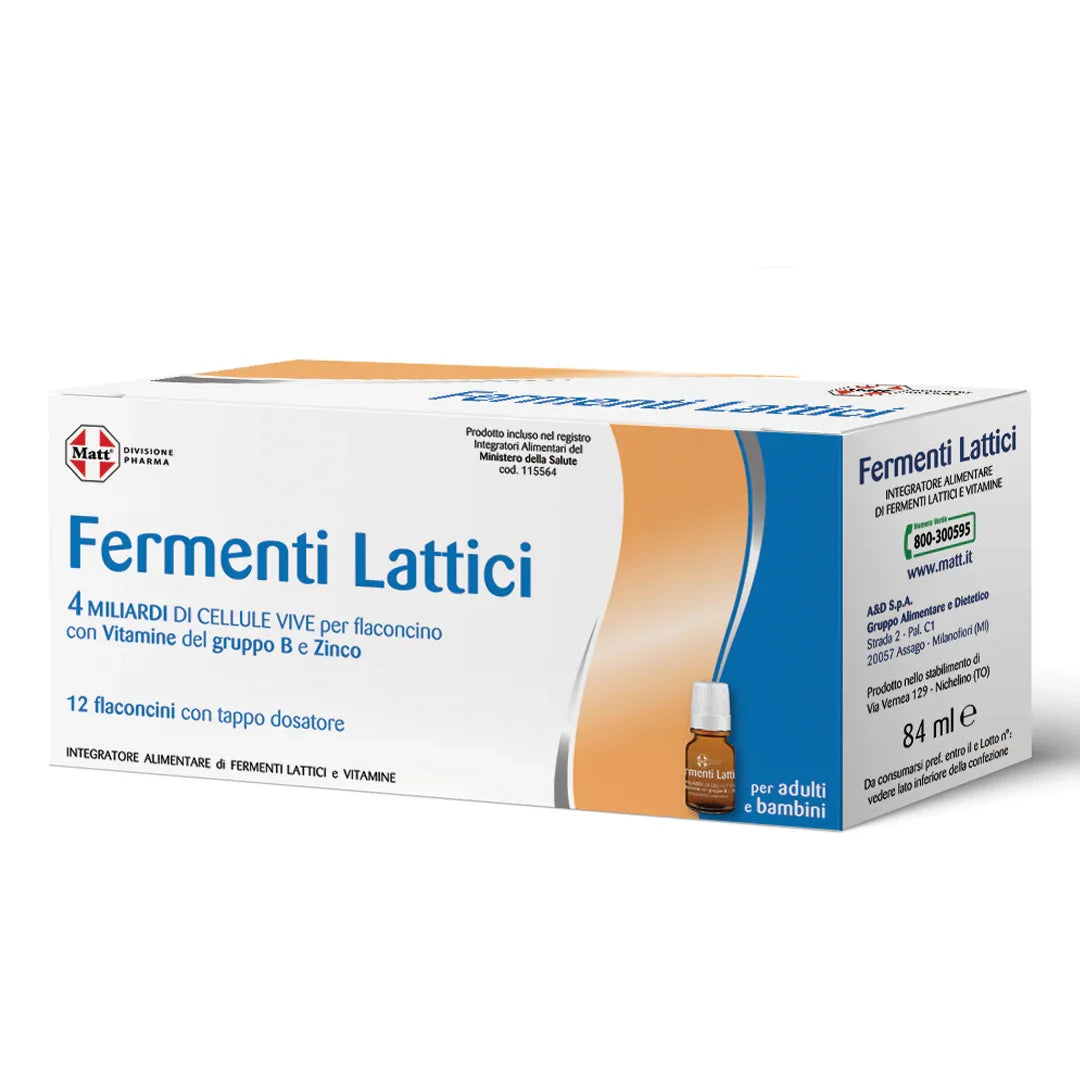Fermenti Lattici Flaconcini - Matt. Nutre il tuo benessere