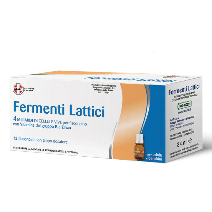 Fermenti Lattici Flaconcini - Matt. Nutre il tuo benessere