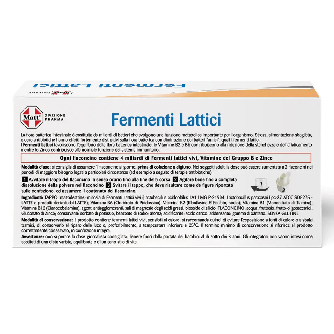 Fermenti Lattici Flaconcini - Matt. Nutre il tuo benessere