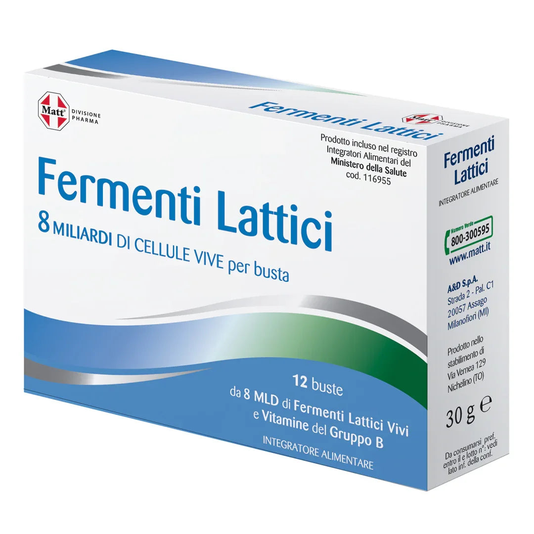 Fermenti Lattici Bustine - Matt. Nutre il tuo benessere