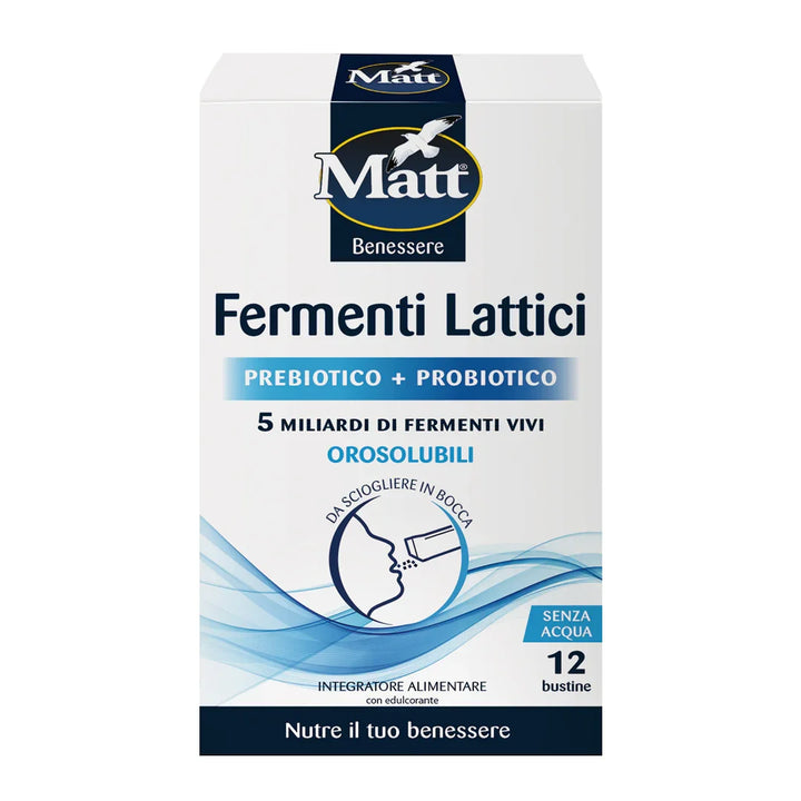 Fermenti Prebiotico + Probiotico orosolubili - Matt. Nutre il tuo benessere