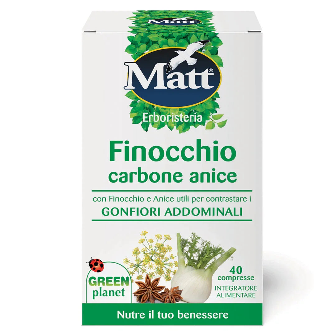 Finocchio carbone anice - Matt. Nutre il tuo benessere