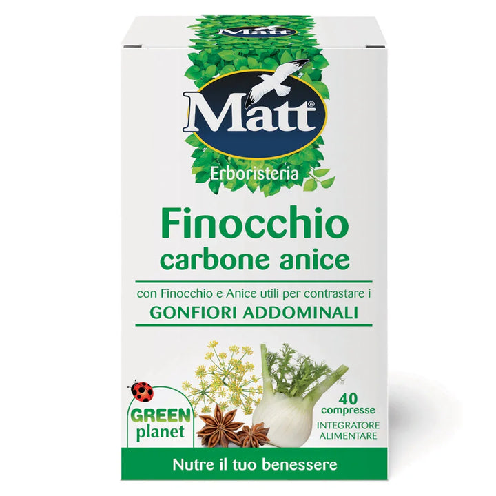 Finocchio carbone anice - Matt. Nutre il tuo benessere