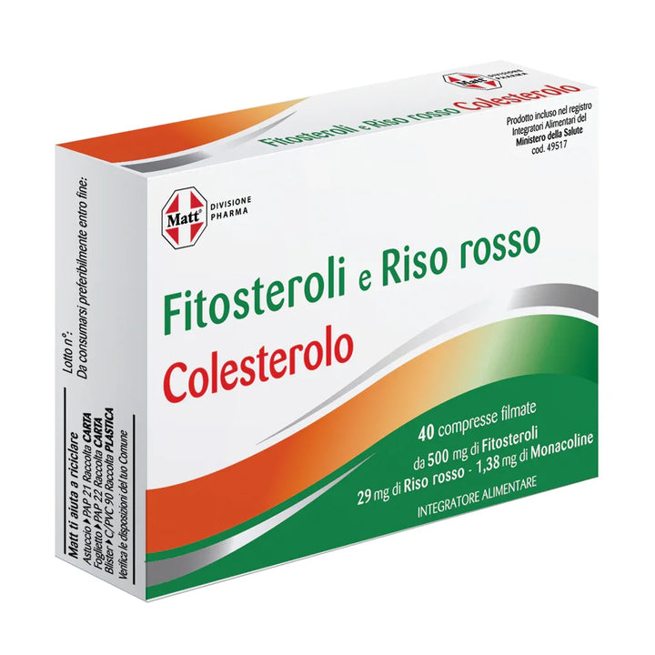 Fitosteroli e Riso rosso - Matt. Nutre il tuo benessere