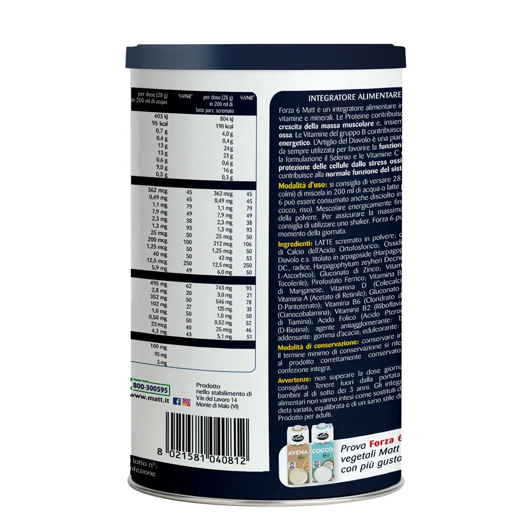 Forza 6 Advance - Matt. Nutre il tuo benessere