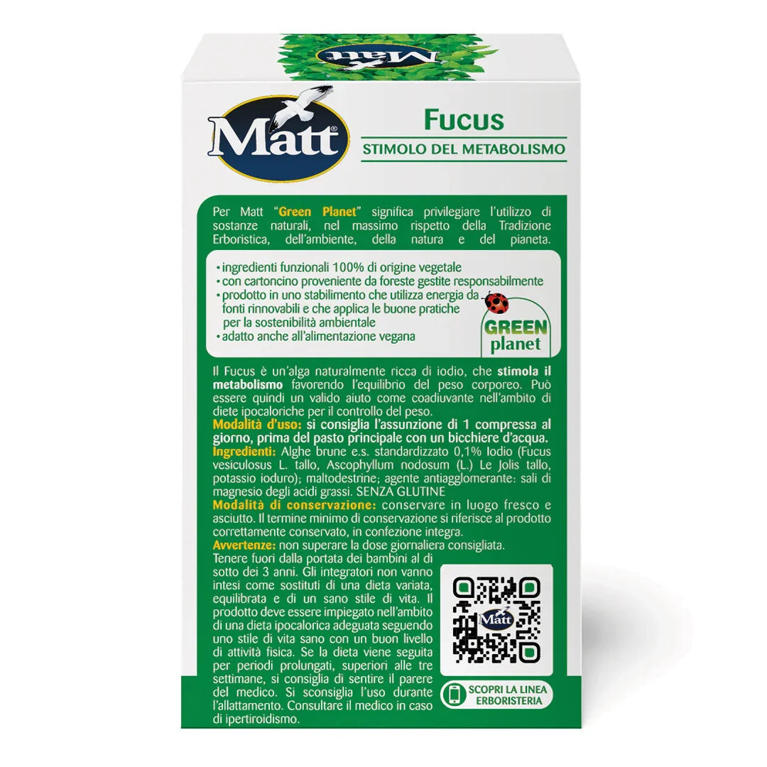 Fucus - Matt. Nutre il tuo benessere