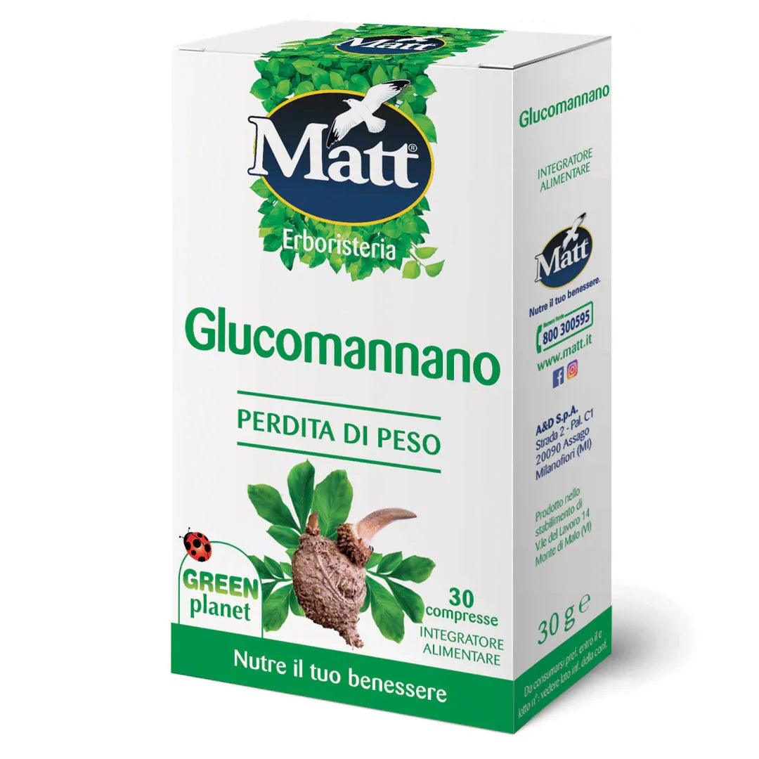 Glucomannano - Matt. Nutre il tuo benessere