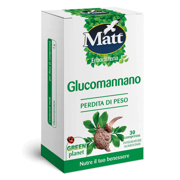 Glucomannano - Matt. Nutre il tuo benessere