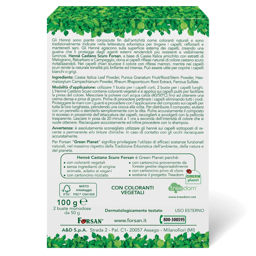 Henné Castano Scuro - Matt. Nutre il tuo benessere