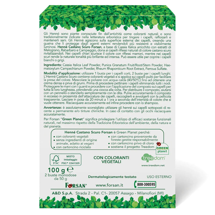 Henné Castano Scuro - Matt. Nutre il tuo benessere