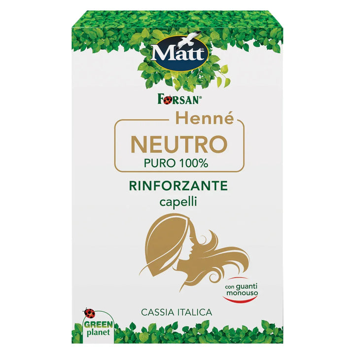 Henné Neutro - Matt. Nutre il tuo benessere