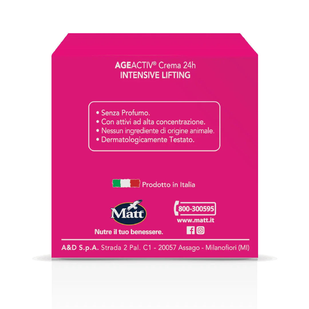 Crema 24h Intensive Lifting - Matt. Nutre il tuo benessere