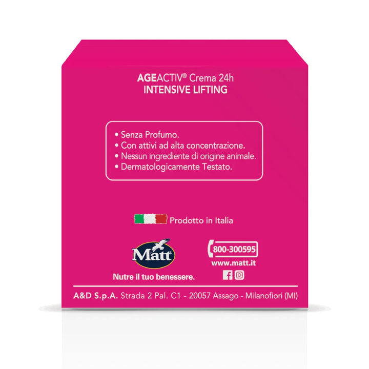 Crema 24h Intensive Lifting - Matt. Nutre il tuo benessere