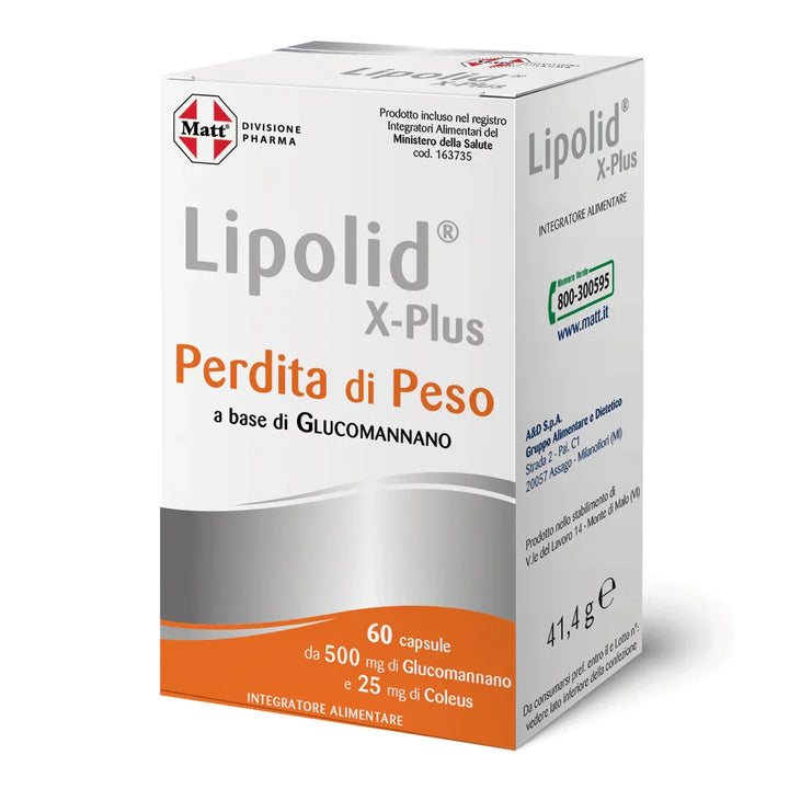 Lipolid X-Plus - Matt. Nutre il tuo benessere