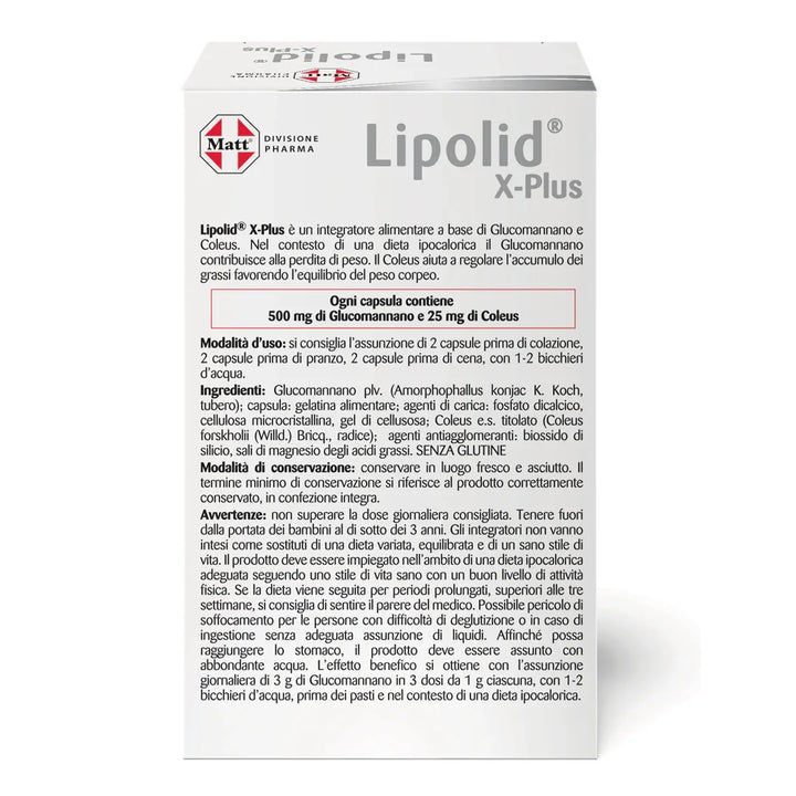 Lipolid X-Plus - Matt. Nutre il tuo benessere