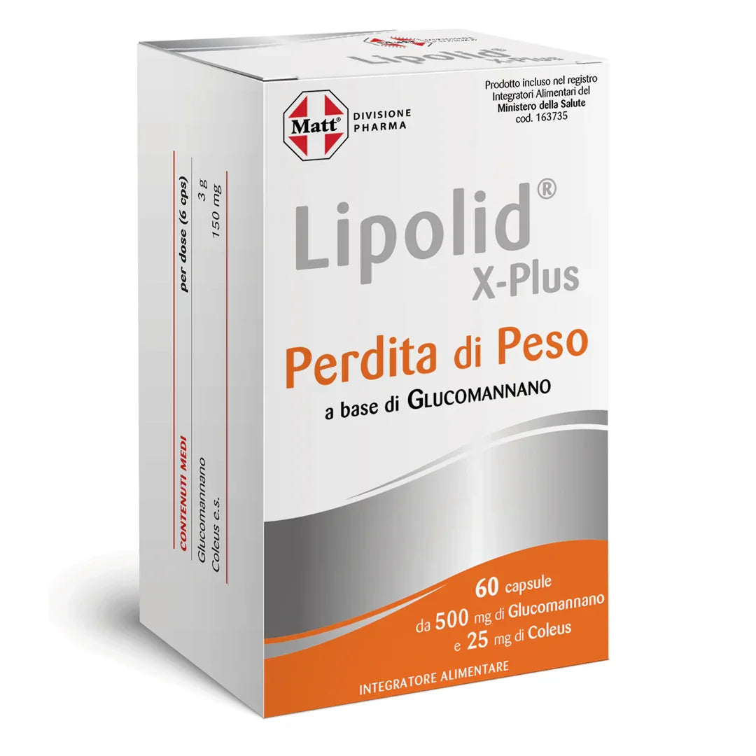 Lipolid X-Plus - Matt. Nutre il tuo benessere