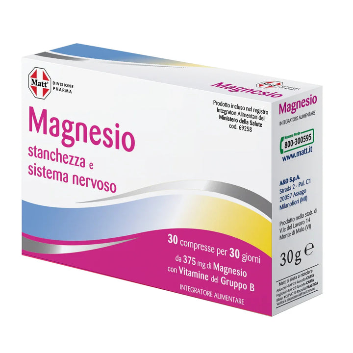 Magnesio - Matt. Nutre il tuo benessere