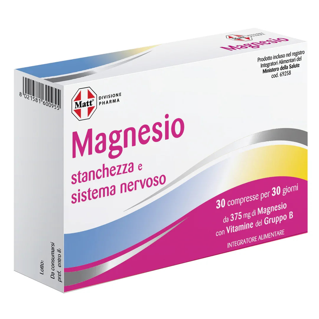 Magnesio - Matt. Nutre il tuo benessere