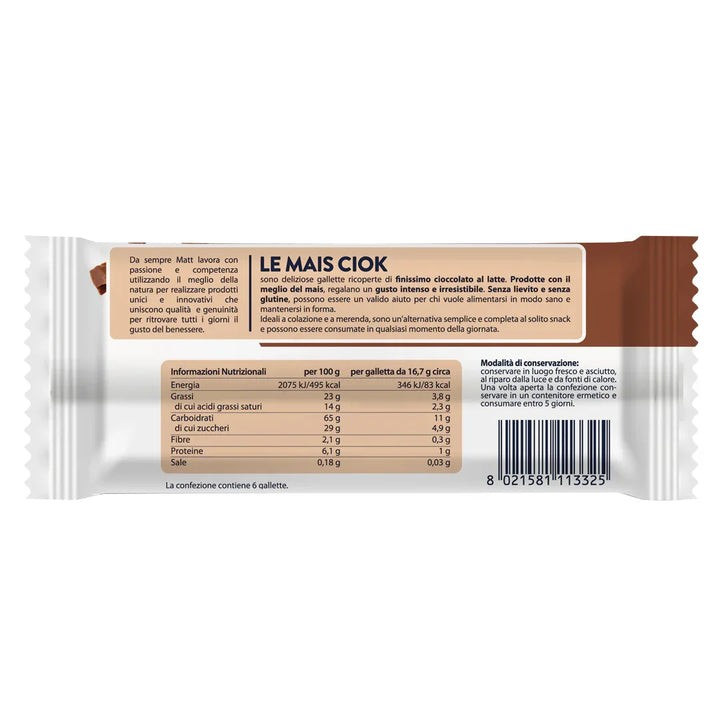 Le Maisciok al Latte - Matt. Nutre il tuo benessere