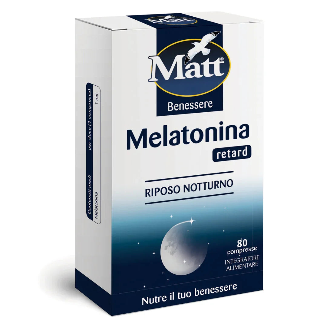 Melatonina retard - Matt. Nutre il tuo benessere