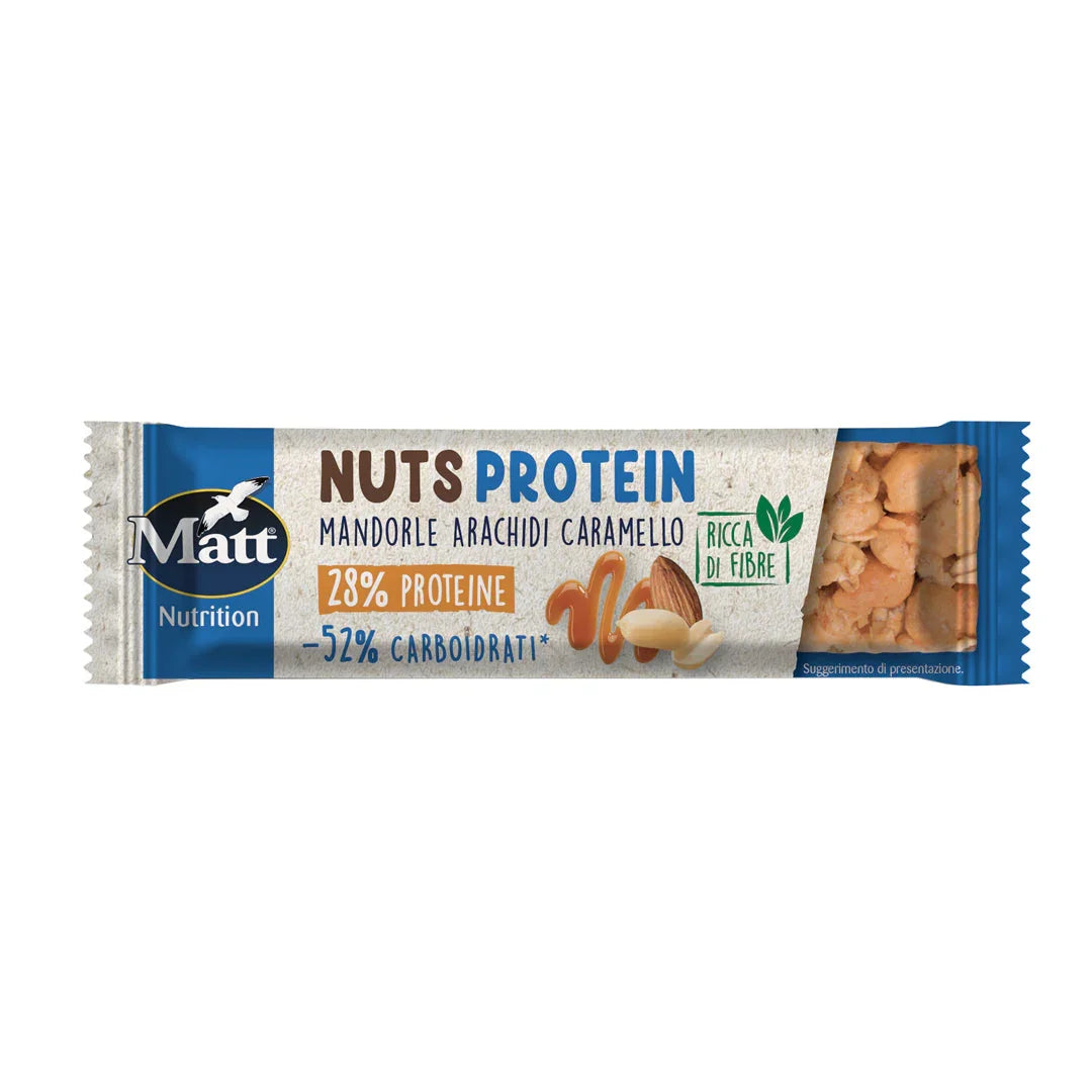 Nuts Protein Caramello - Matt. Nutre il tuo benessere