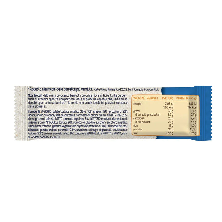 Nuts Protein Caramello - Matt. Nutre il tuo benessere