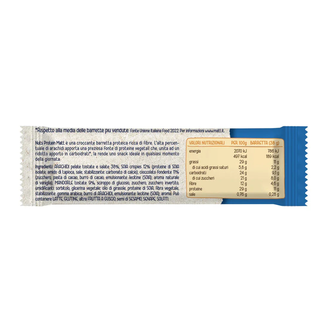 Nuts Protein Cioccolato - Matt. Nutre il tuo benessere
