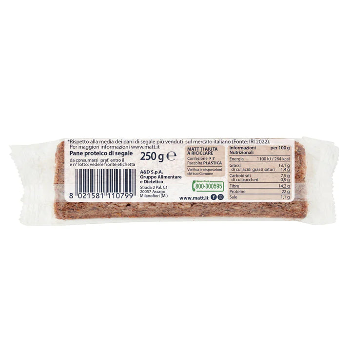 Pan Protein - Matt. Nutre il tuo benessere